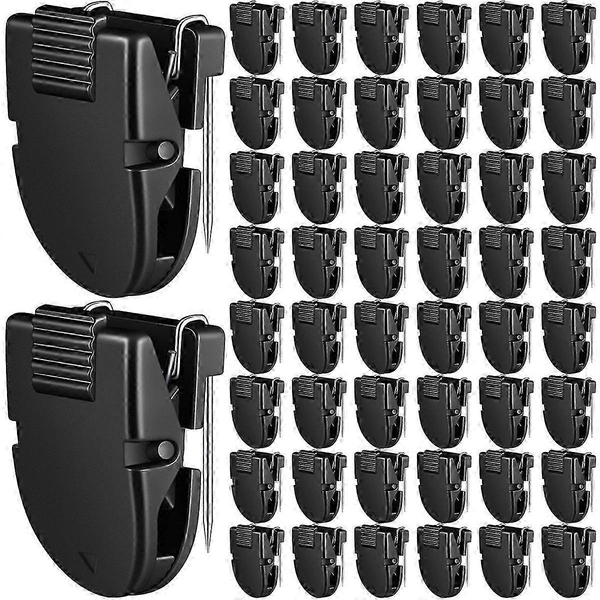 50 Pcs Cubicle Clips Fabric Panel Cubicle Accessories Fabric Partition Panel Wall Clip Photos Wall Clips compatible Notes Memos