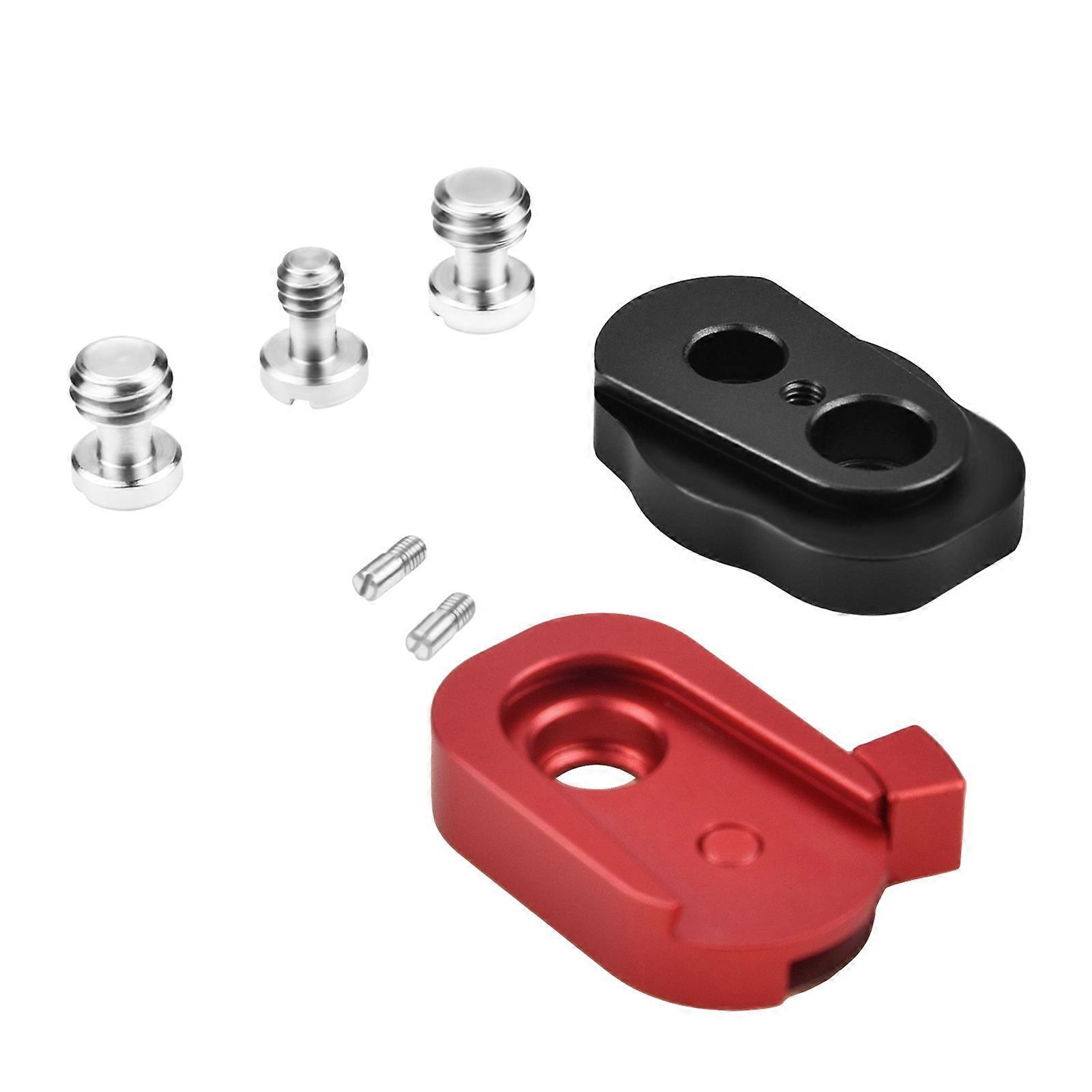 Monitor Quick Release Plate for LCD Monitor Arm LED Light Mounting Adapter Camera Camcorder Rig 3/8Inch 1/4Inch Multicolor