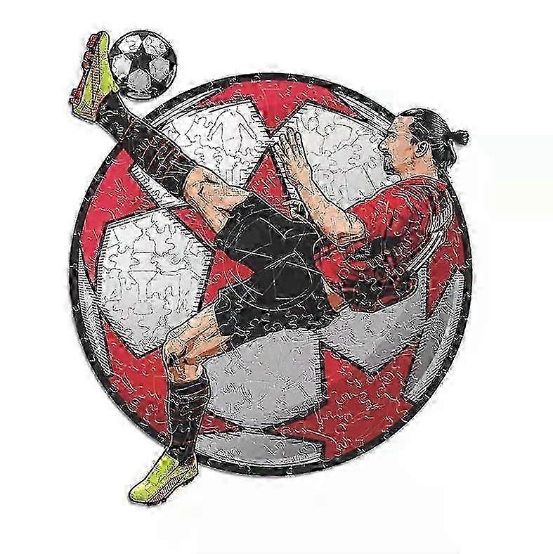 Pusselspel i trä, Messi, för barn 25-26