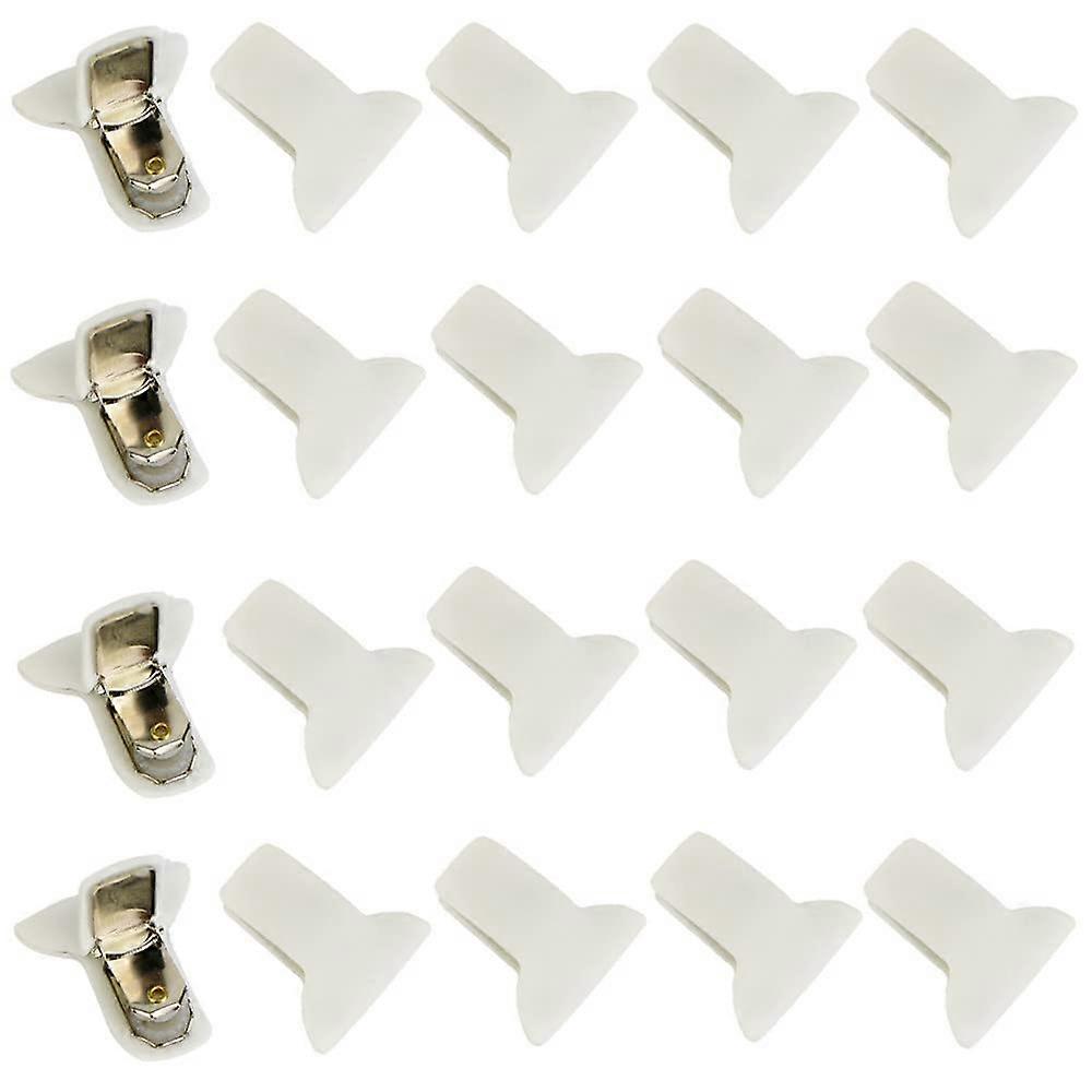 20 Pack Duvet Clips Bedding Fasteners, Padded Comforter Holders to Prevent Shifting Inside Cover