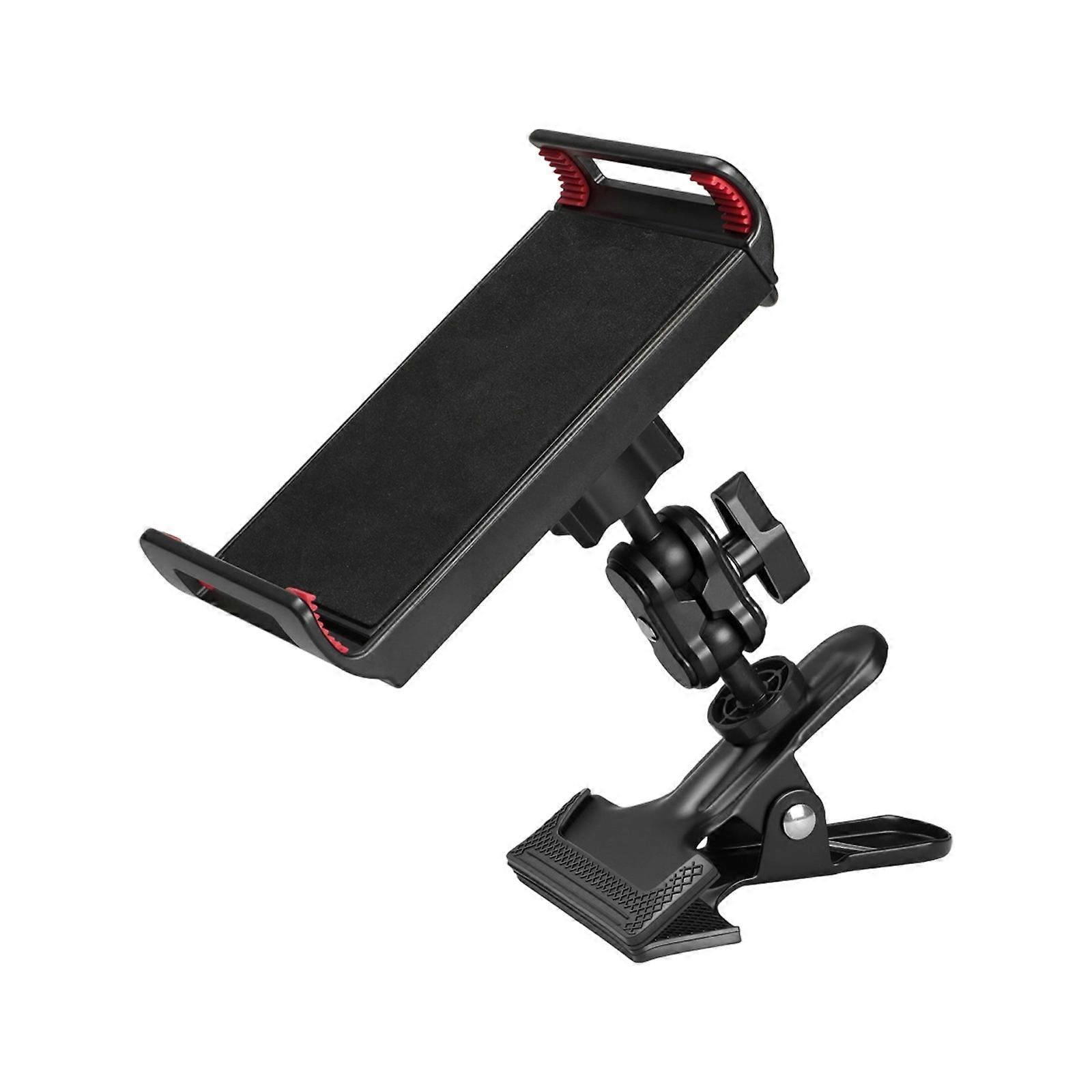 Tablets Arm Clamp Mount With Angle Adjustment 360 Spin Function For Workouts Creative Projects Multicolor