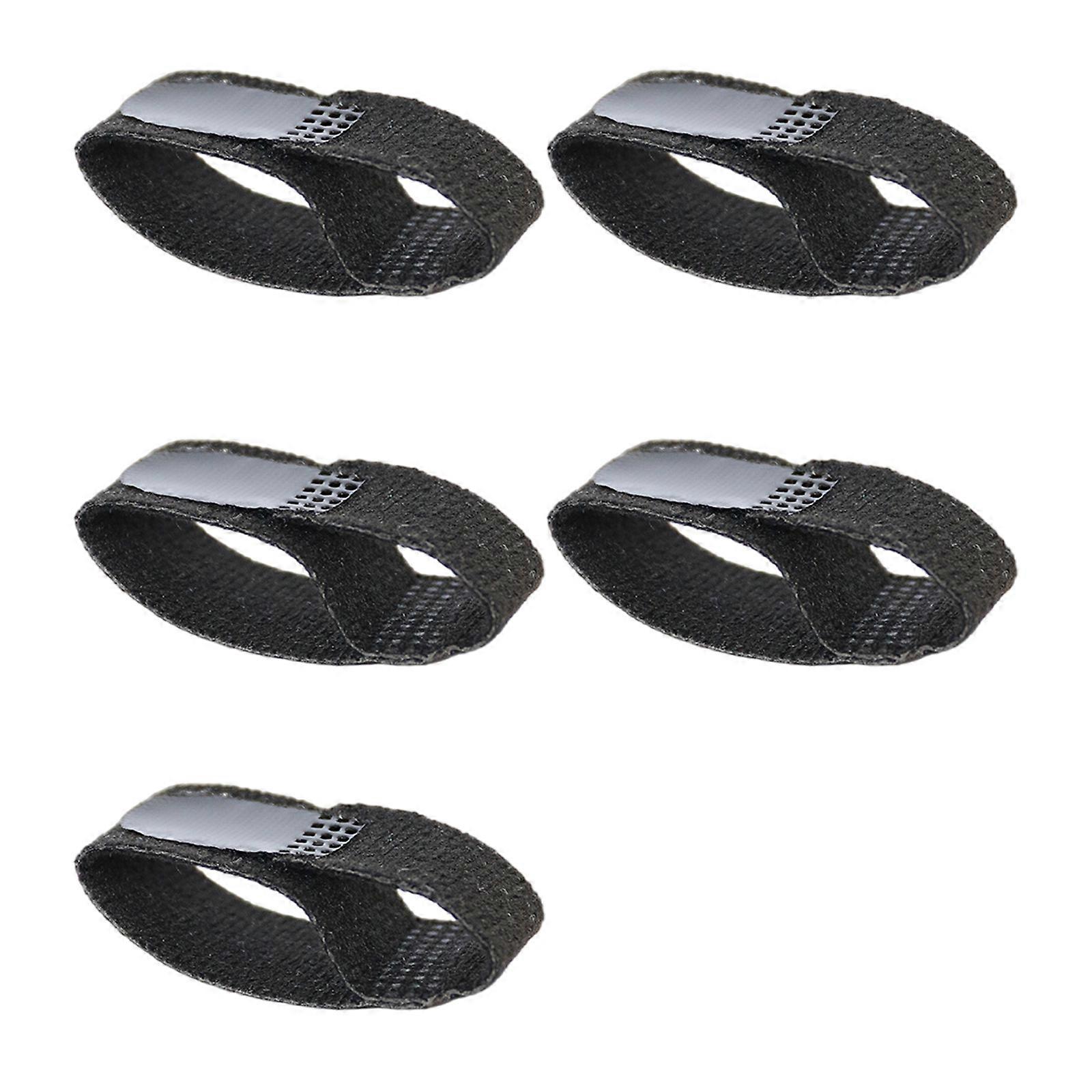 Soft Silicone Hammer Toe Corrector Finger Separators Toe Splint For Gentle Alignment Relief Hygienic Design Gentle Care  Black