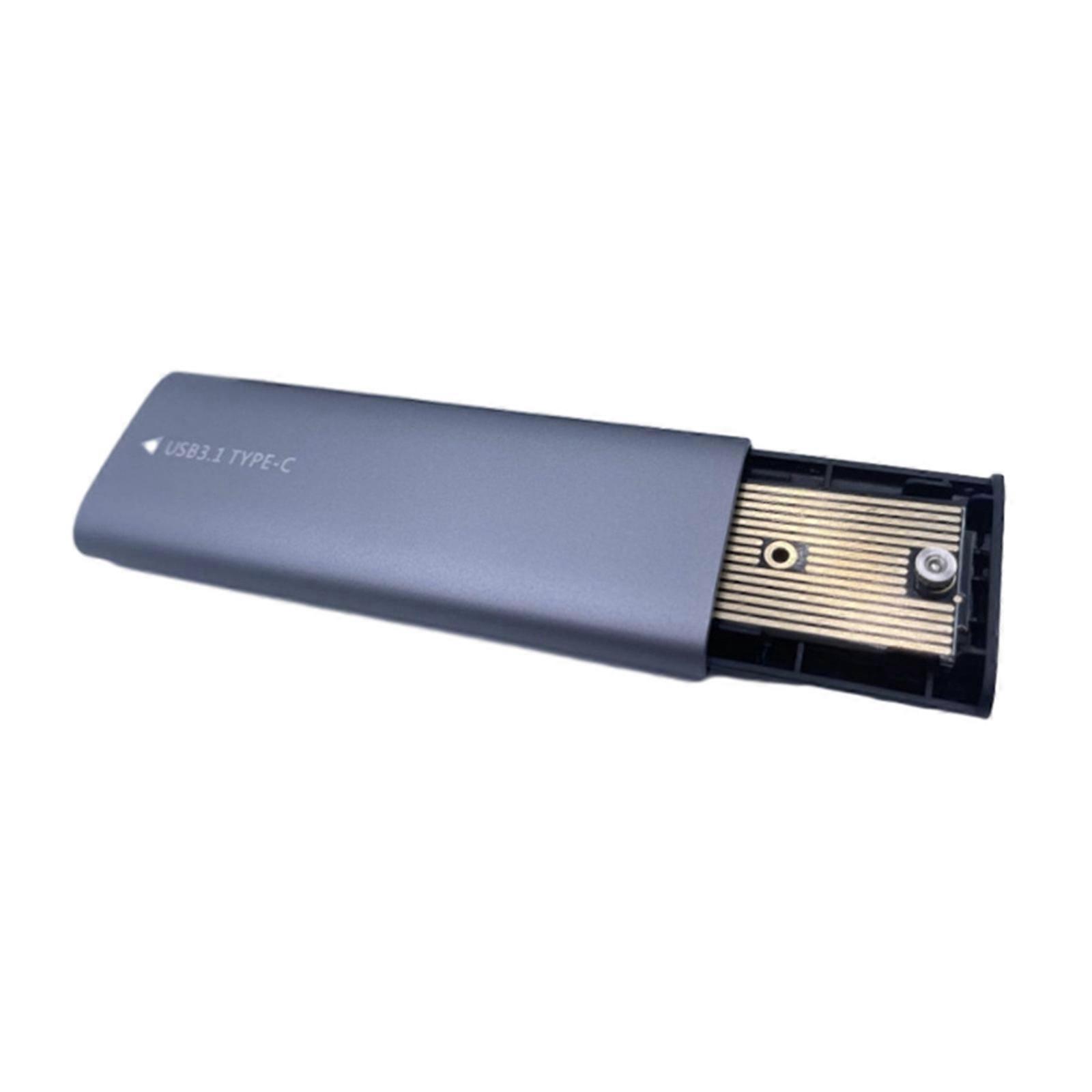 M.2 NVME Enclosure Toolless 10Gbps NVMe/SATA SSD Enclosure USB 3.1 10Gb NVMe to USB Adapter for 2230/2242/2260/228 SSDs Multicolor