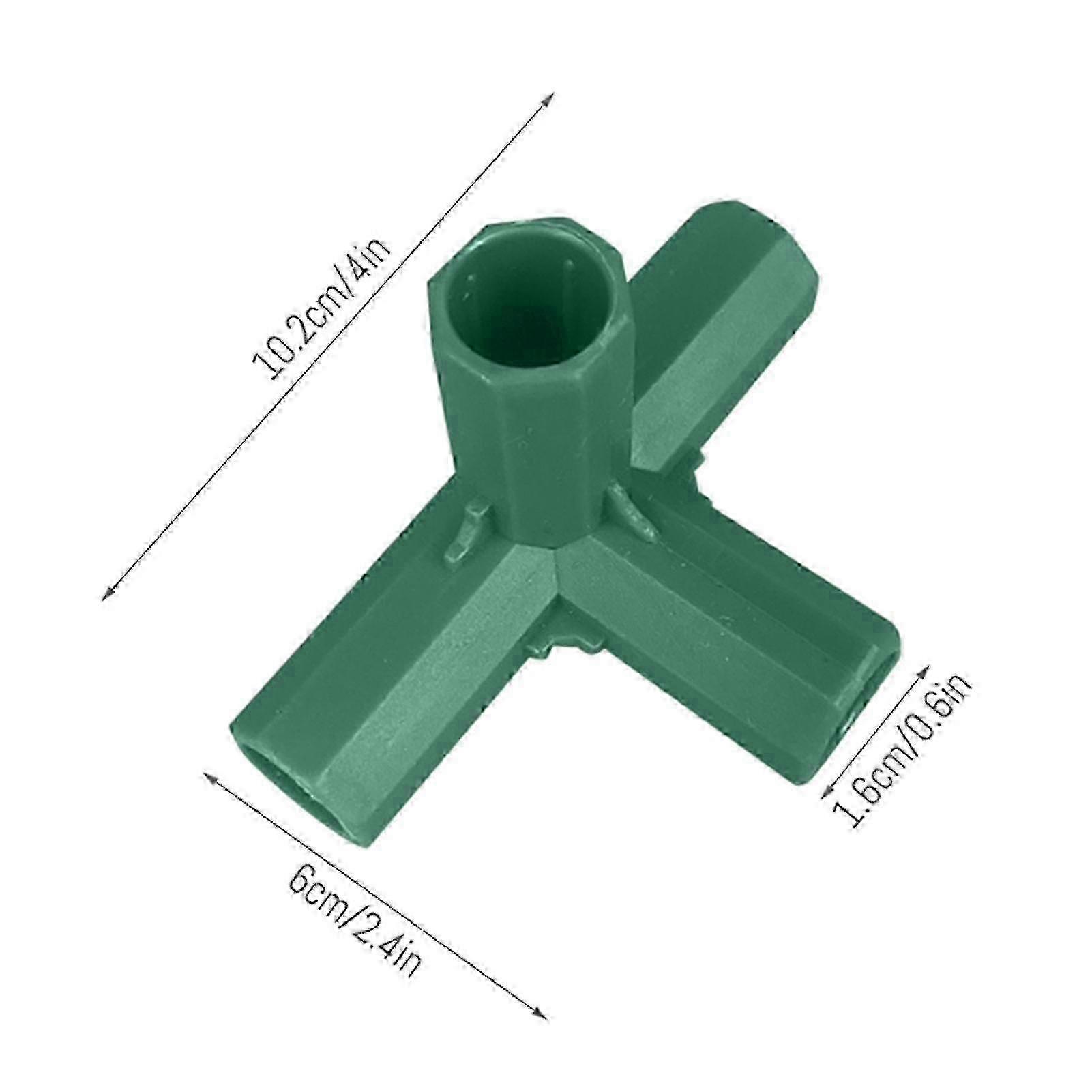 16mm Garden Pipe Connector Plastic Garden Pipe Connector Tool For Diy Shelf Storage Frames
