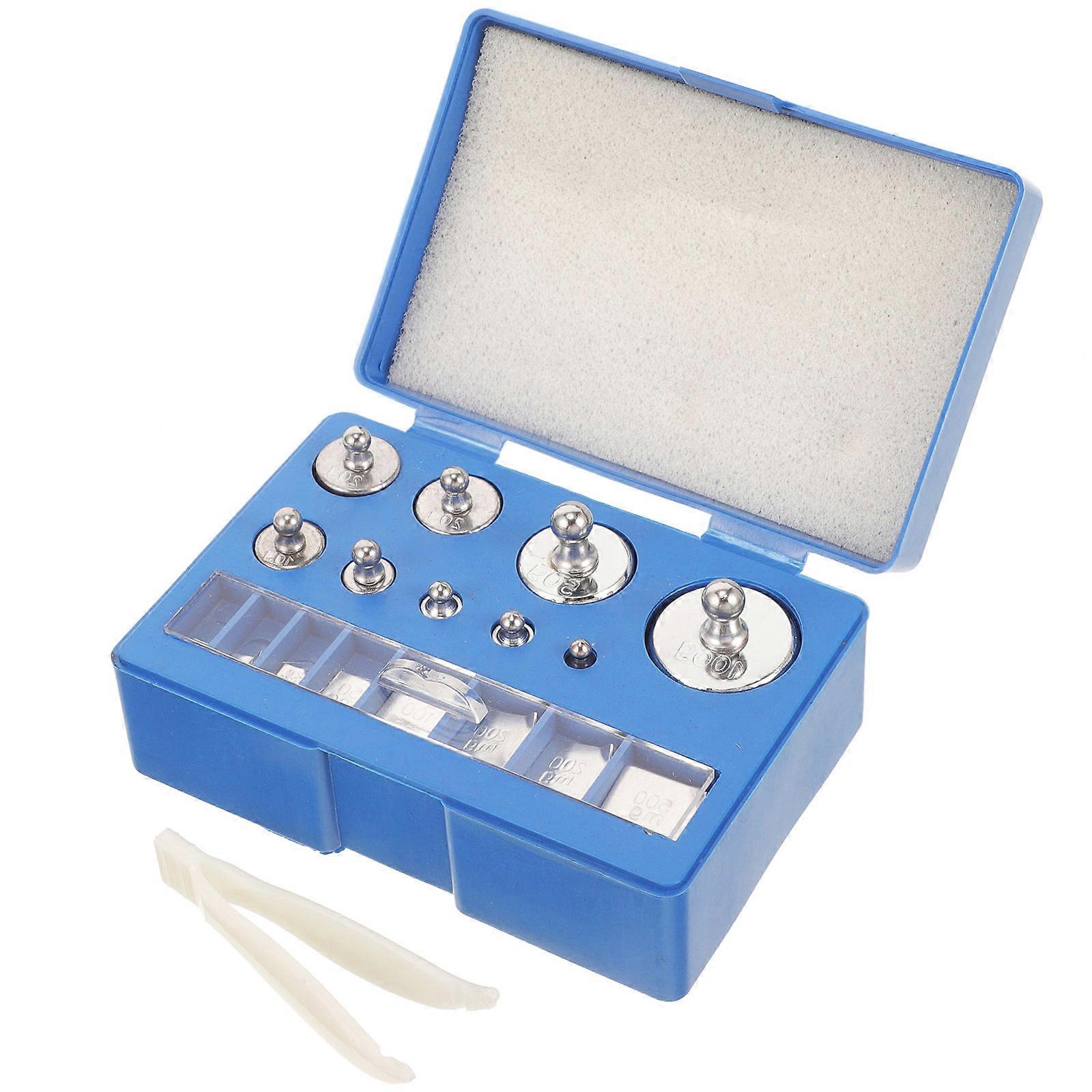 1 Set of Balance Scale Calibration Weight Precision Weights 10mg-100g Grams Metal Calibration Weights