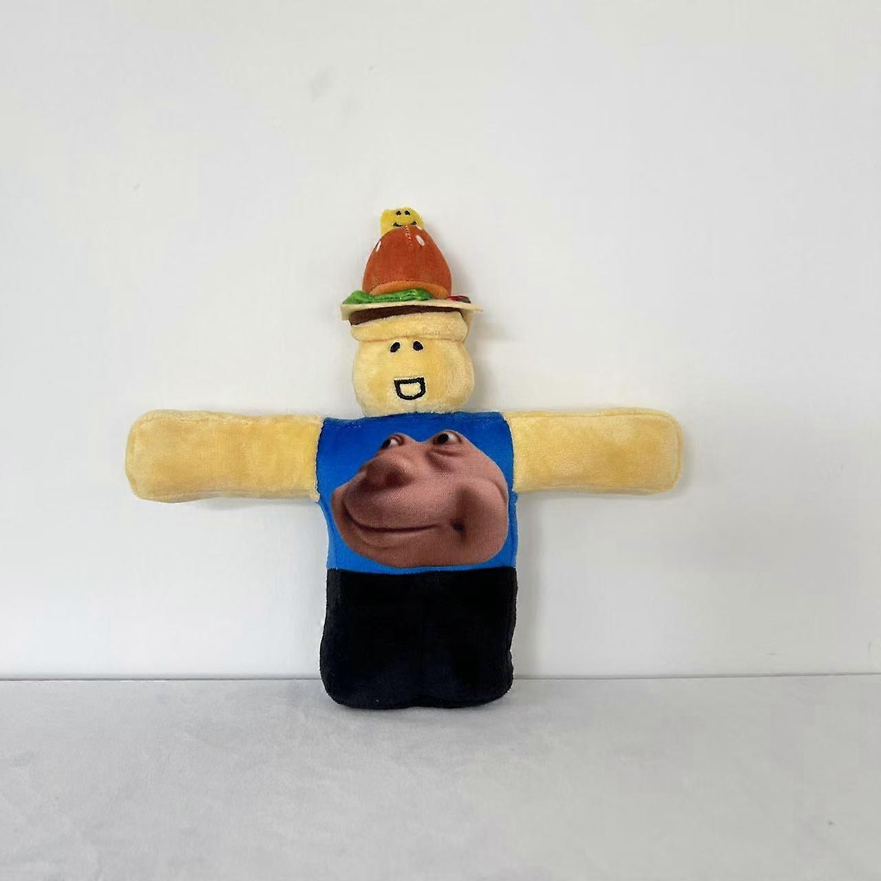 Forsaken Roblox Abandoned Hamburger Robot Plush Toy