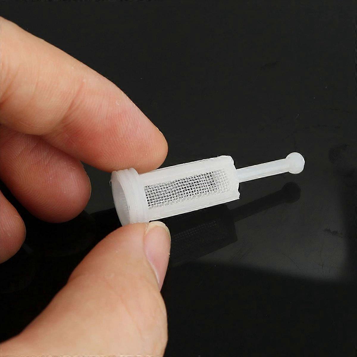 600Pcs Universal Tool Filters Disposable HVLP Feed Paint Strainers Fine Mesh, White