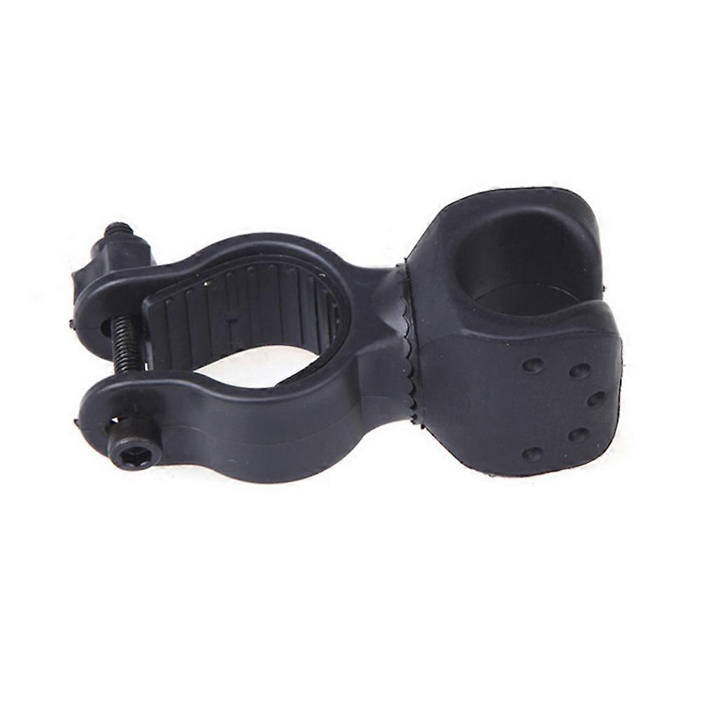 2Pcs LED Flashlight Bike Mount with Adjustable Clamp for Cycling