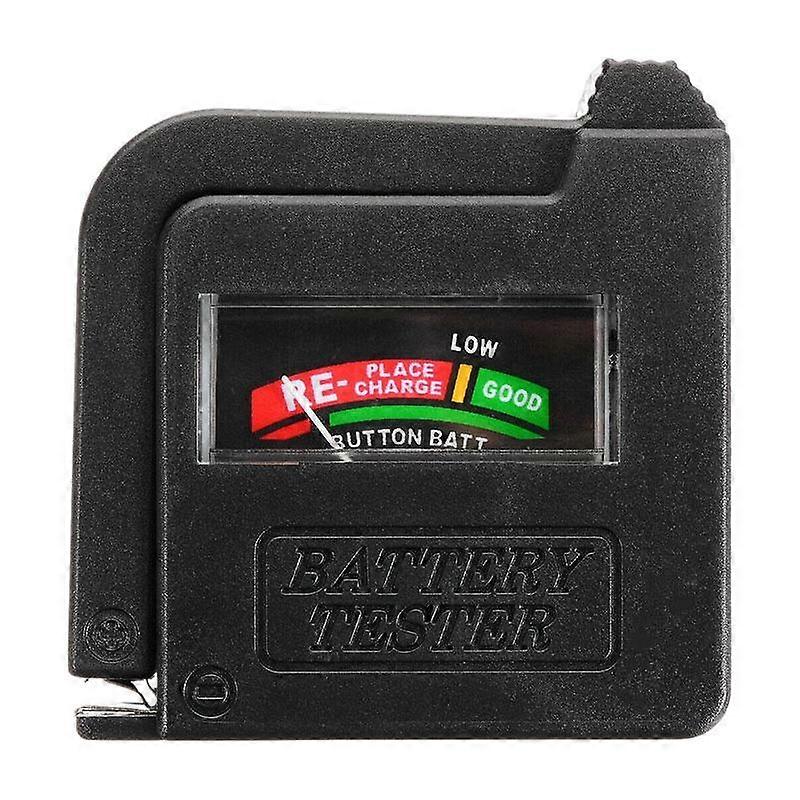 Universal Battery Tester Handheld Device for AA AAA C D 9V Check Power Level in Seconds Portable Color Coded Scale
