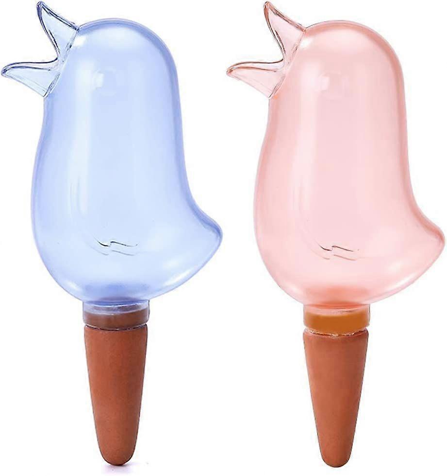 Dww-Automatic Watering Device 2 PCS, Transparent Bird-Shaped Watering Device, Automatic Watering Device, Indoor Plant Watering Spikes, Automatic Drip 