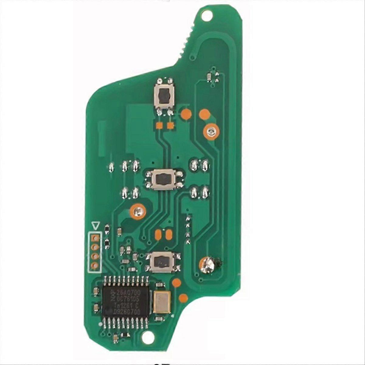 Remote Key Circuit Board for 207 408 307 408 C2 C3 C4 3 Buttons ASK CE0523 ID46