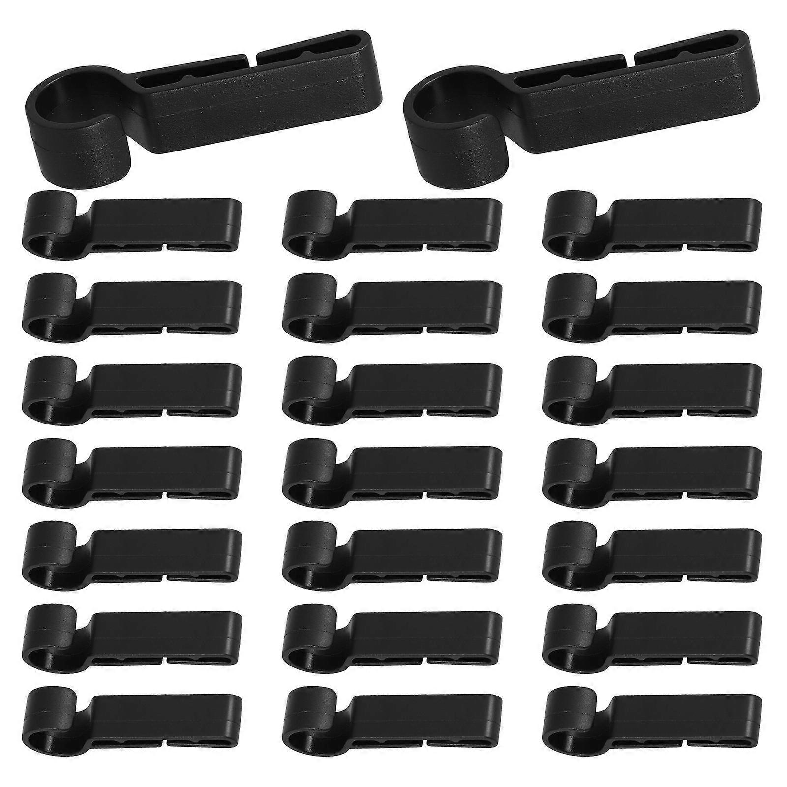 Easily Mount Headlamp Hook Hook For Hardhats Securing Headlamps Reusable 30Pcs