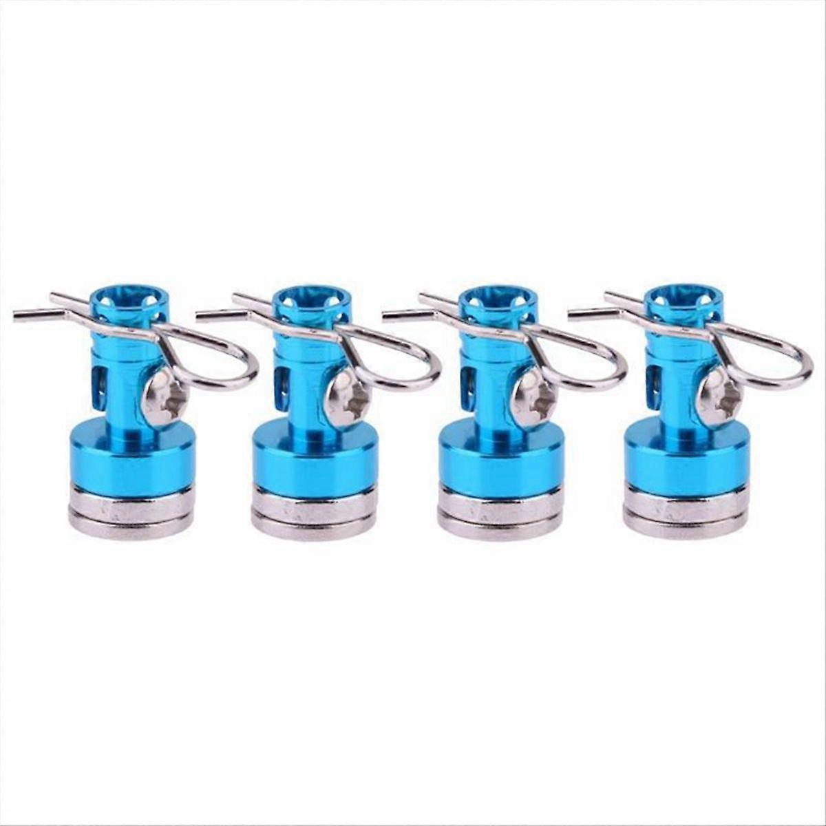 Blue Metal Magnetic Car Shell Pillar RC Car Shell Pillar