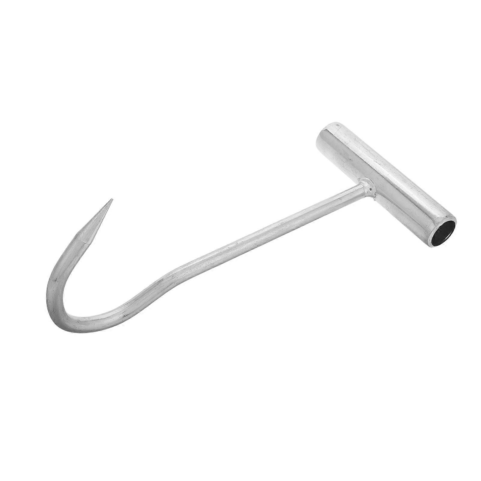 Silver Galvanized Iron Manhole Cover Lifter Tool for Lifting