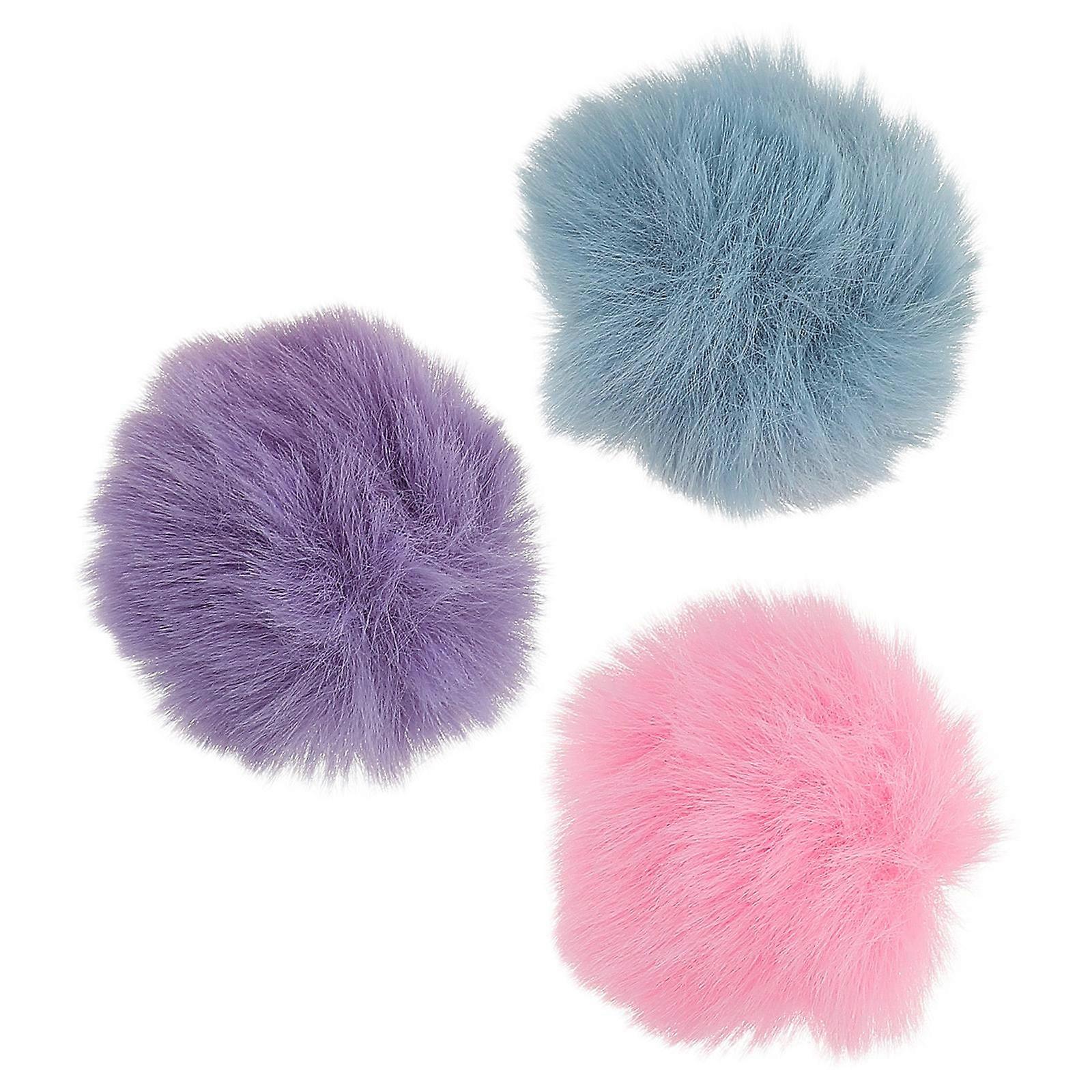 Fuzzy Microphone Cover Mic Muffler for Podcast and Interview Use 3Pcs