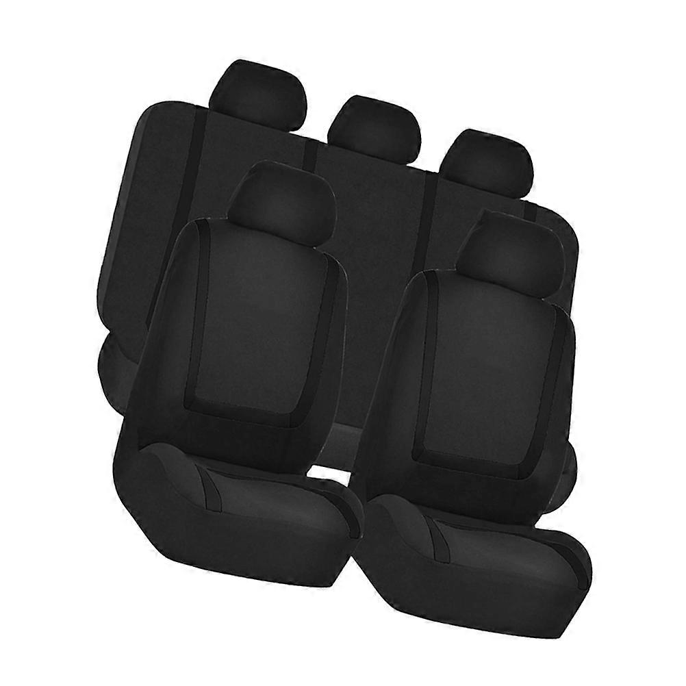 Universal-Autositzbezug-Set mit 18 schwarzen Sitzschutzmatten