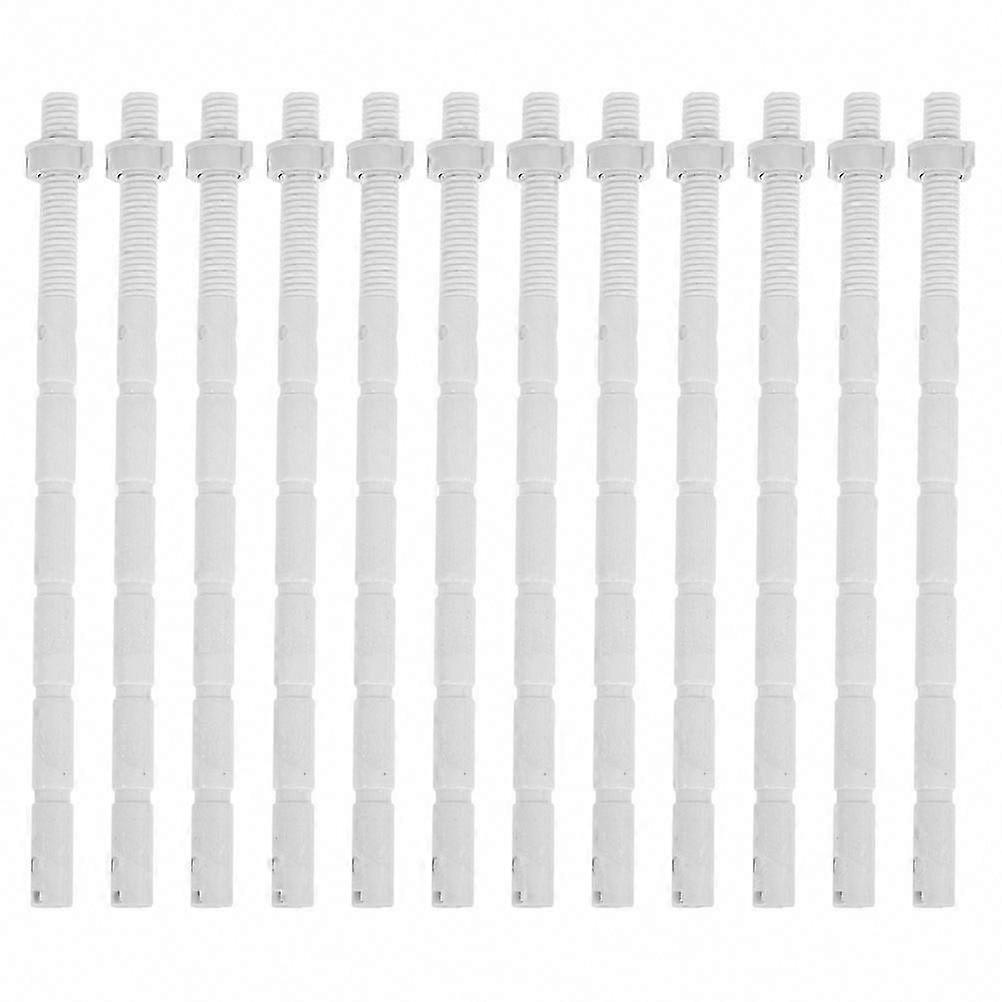 12Pcs Toilet Flush Button Rods Replacement Parts for Toilet Button Pusher