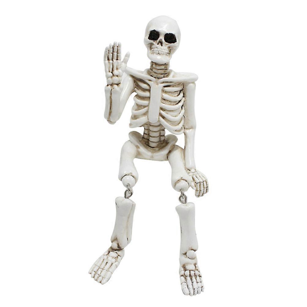 Decorative Resin Skeleton Statue Desktop Skeleton Ornament