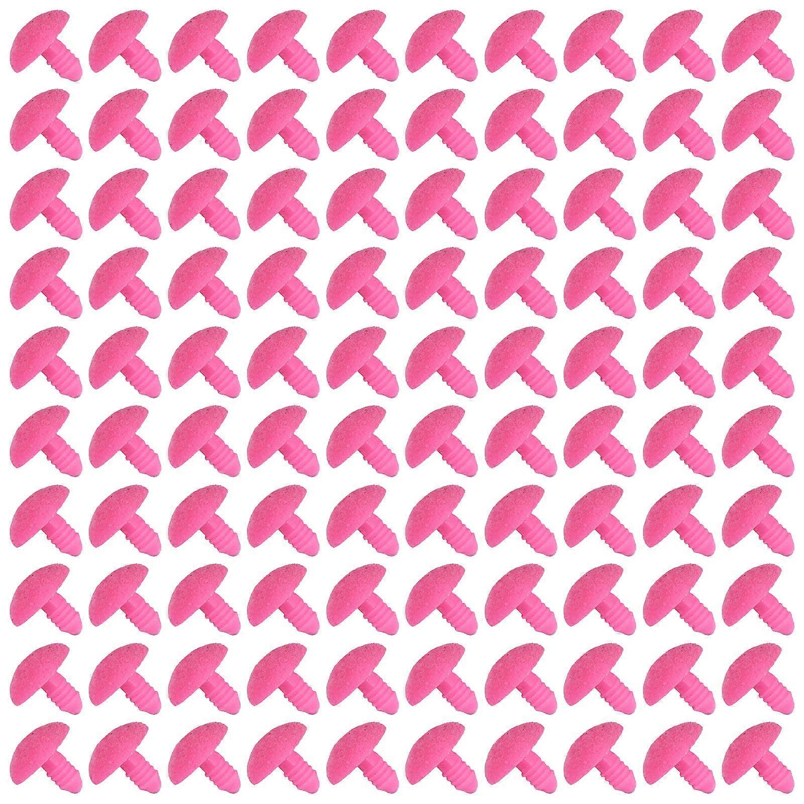 Bear Doll Nose Flocking Triangle Nose for Doll Making Accessory 300Pcs