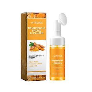Jaysuing Turmeric Cleansing Cleanser, Cleanses Facial Oils And Moisturizes Skin Without Tightness