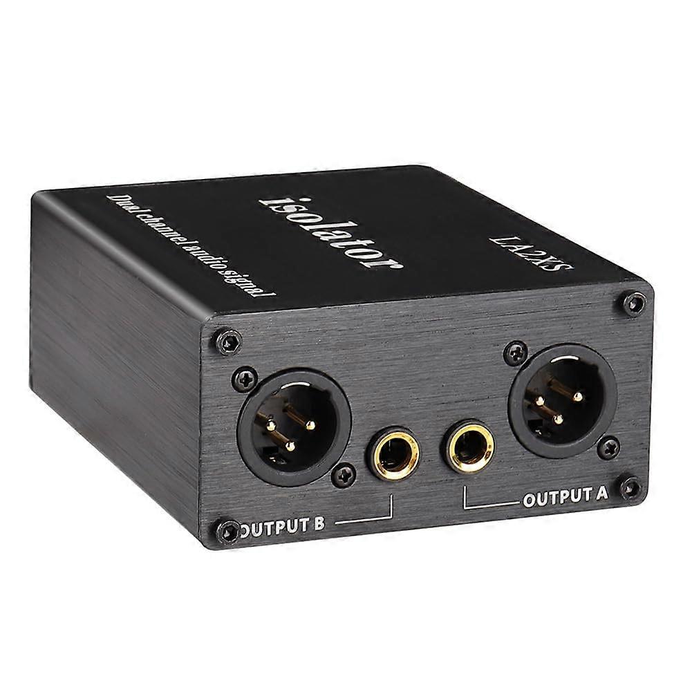 Audio Isolator Noise Reduction Filter Eliminates Current Noise For 6.5 XLR Mixer