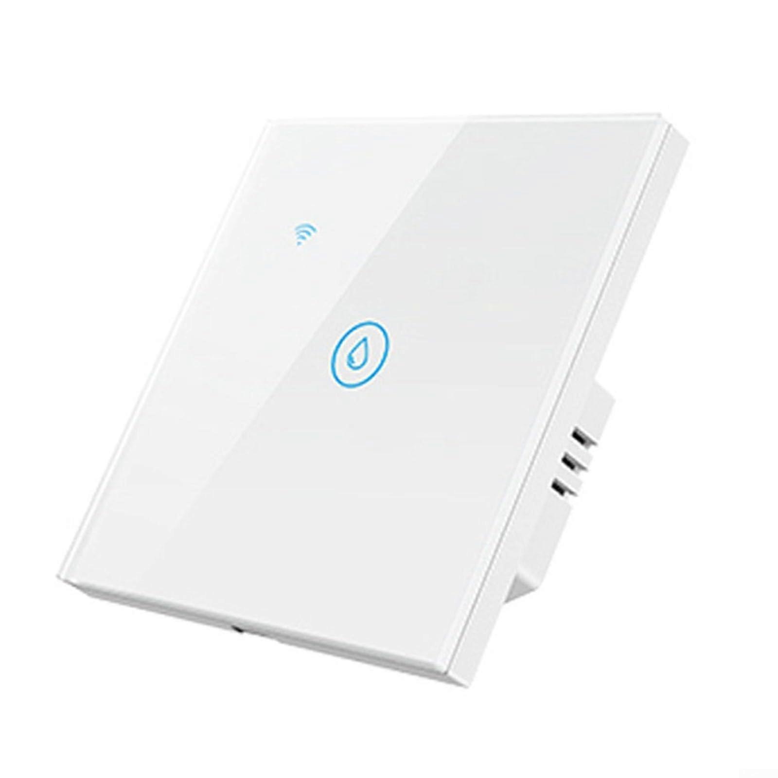 40A WiFi Smart Water Heater Switch with Touch Screen, Voice Assistant and Remote App Control