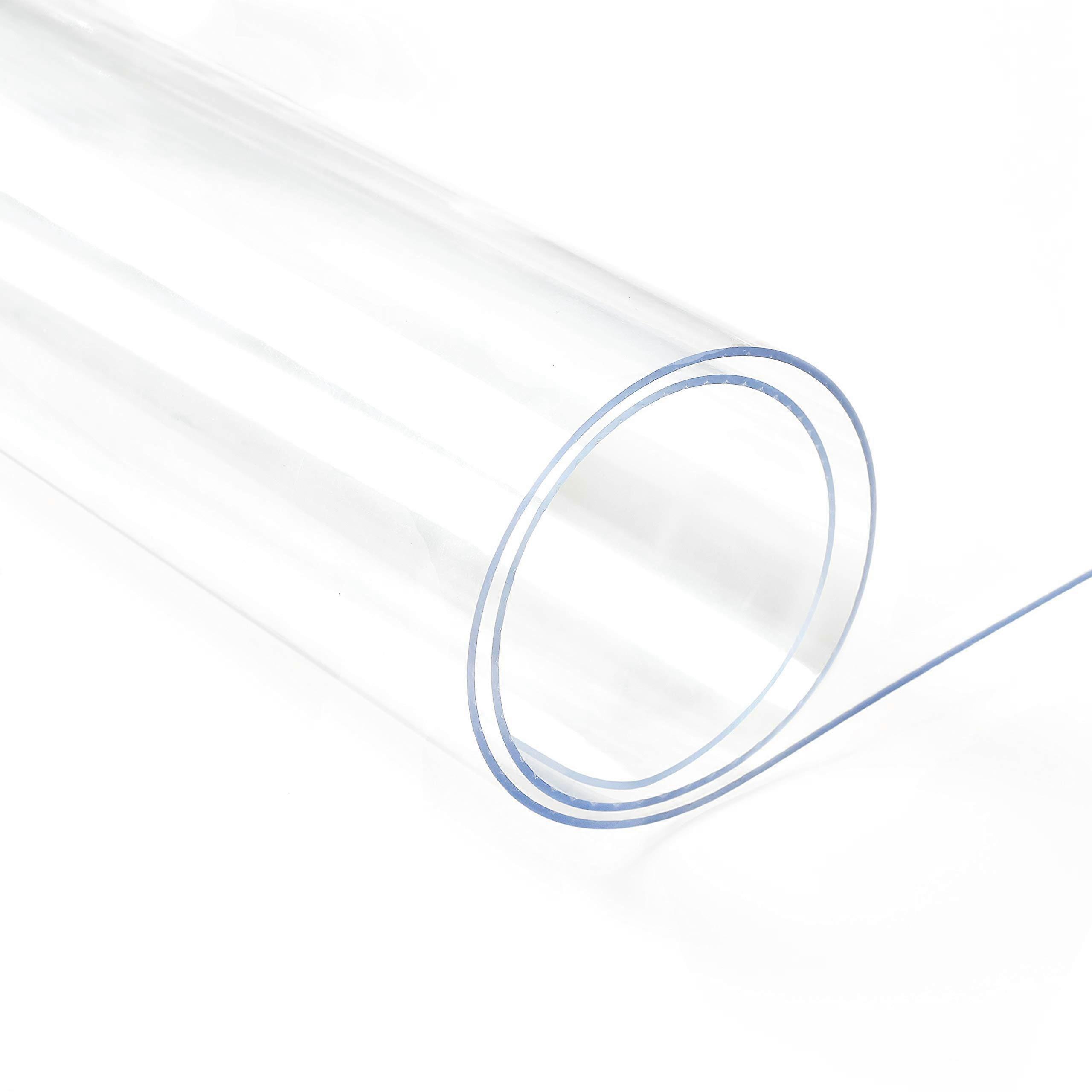 Clear Plastic Placemats Set of 2, Waterproof Spill Protection, Easy Wipe Clean Dining Table Mats