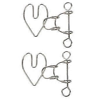 2X Heartbreak Wire Quebra-cabeça Metal Puzzle
