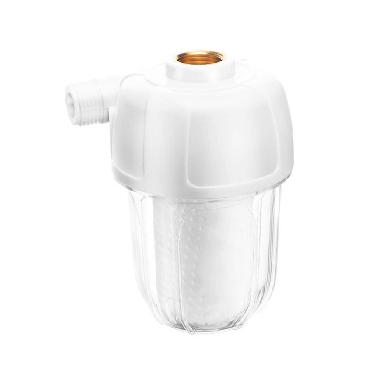 Water Filter for Washing Machine with Sediment Reduction and Scale Protection Clear Shell Design