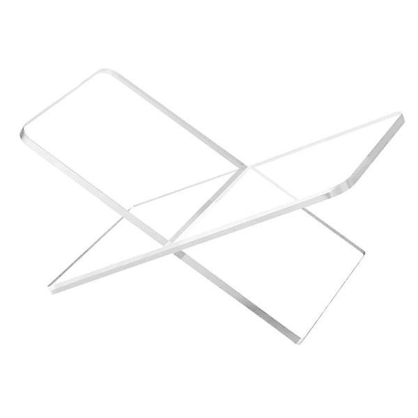 Acrylic bookshelf, reading rack, recipe rack