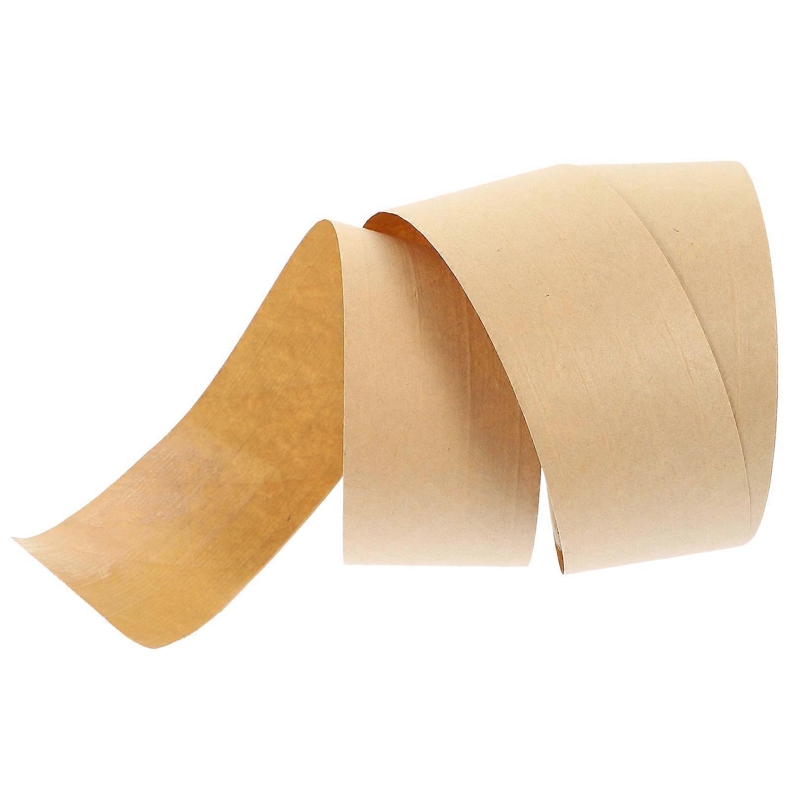 Water Activated Paper Tape 2 Rolls for Multi-Function Packaging Tasks