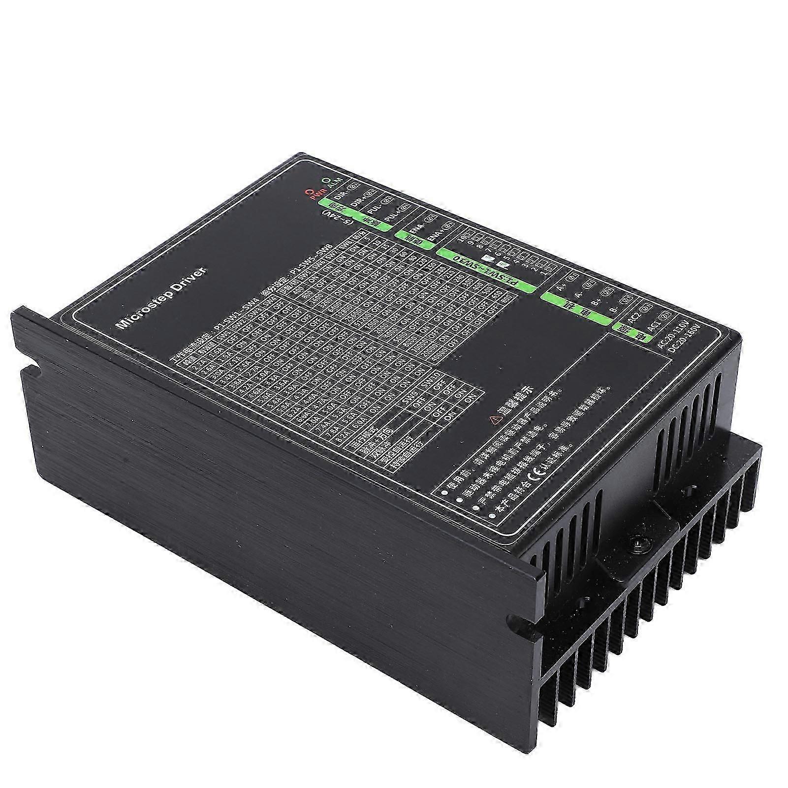 Low Noise Stepper Motor Driver with Potentiometer Speed Control Black