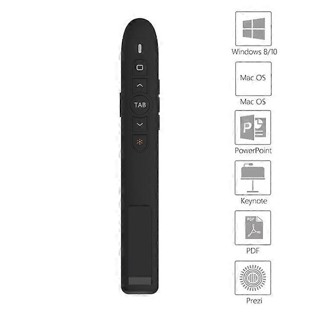 T5 RF 2.4GHz Powerpoint Presentation Laser Pen Presentation Remote Control PPT Clicker