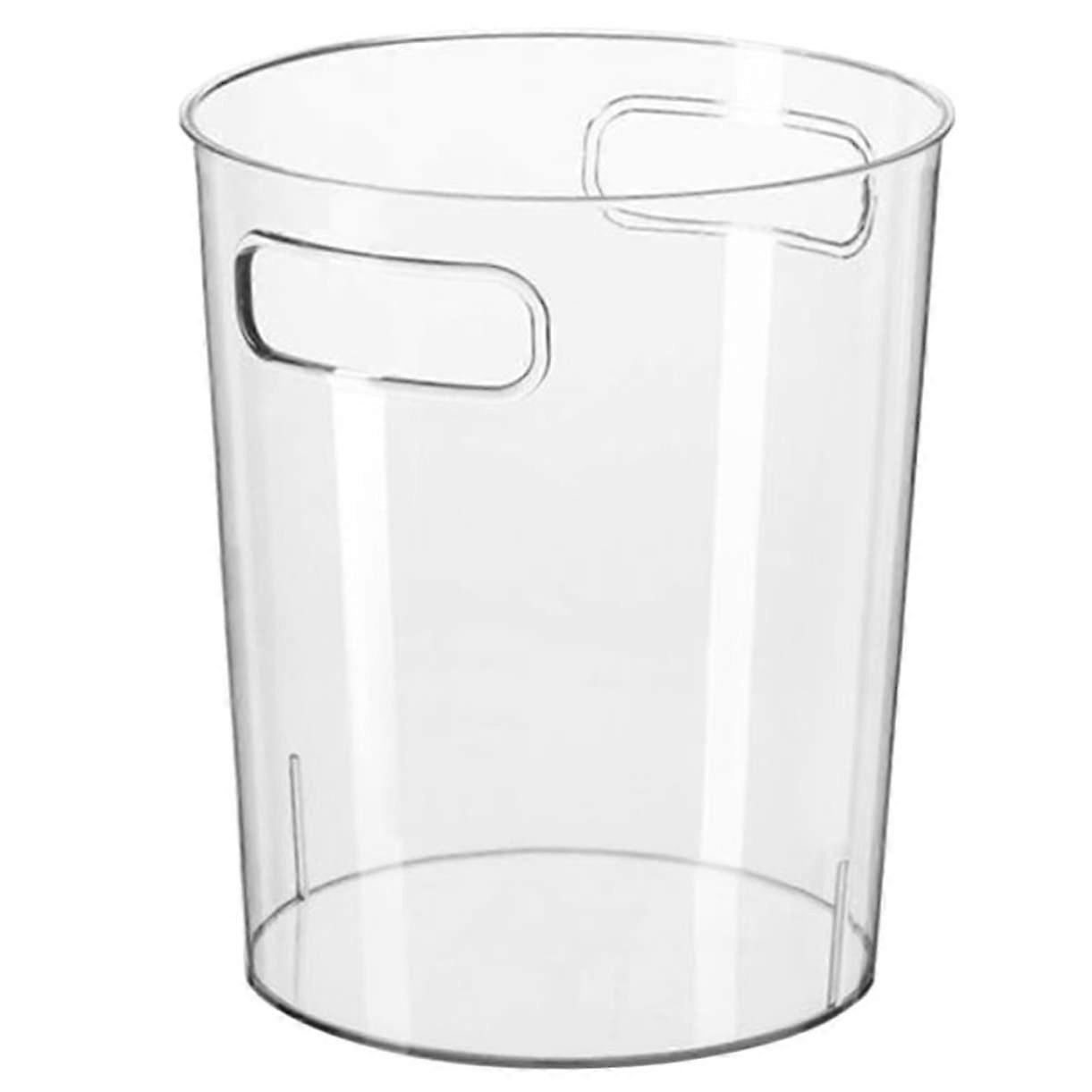 Creative Desktop Trash Can with Easy Carry Handle, Compact Waste Bin for Kitchen, Office and Bathroom