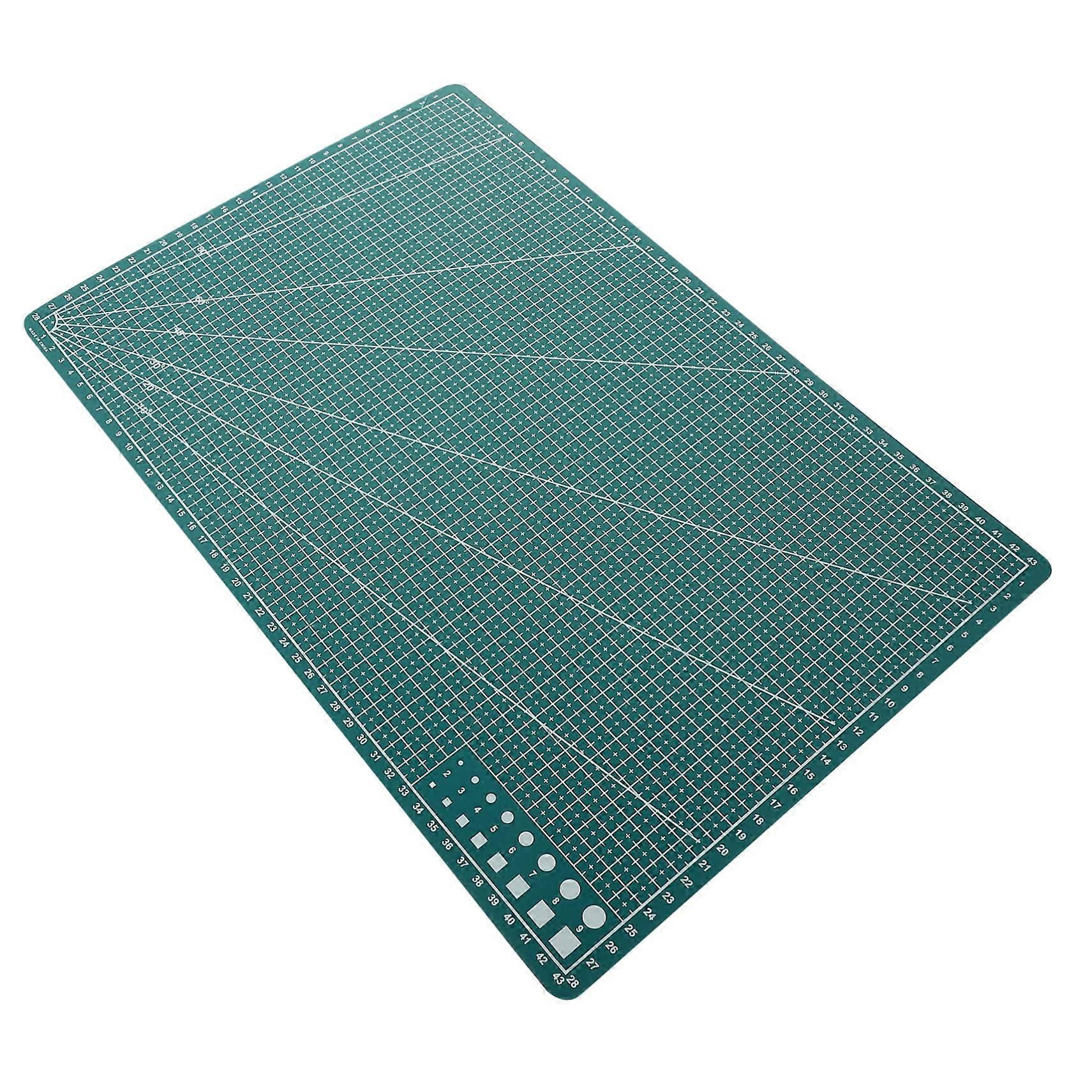 Self Healing DoubleSided Cutting Mat for Sewing, Quilting and Crafting Table Protection