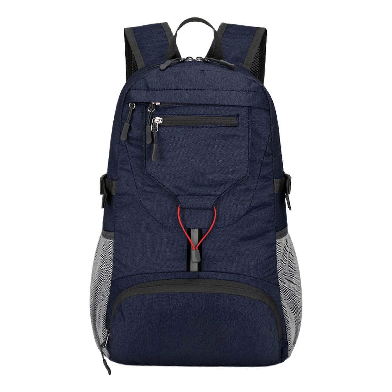 Waterproof Backpack Lightweight Foldable Design with Reflective Stripes for Hiking Camping Cycling