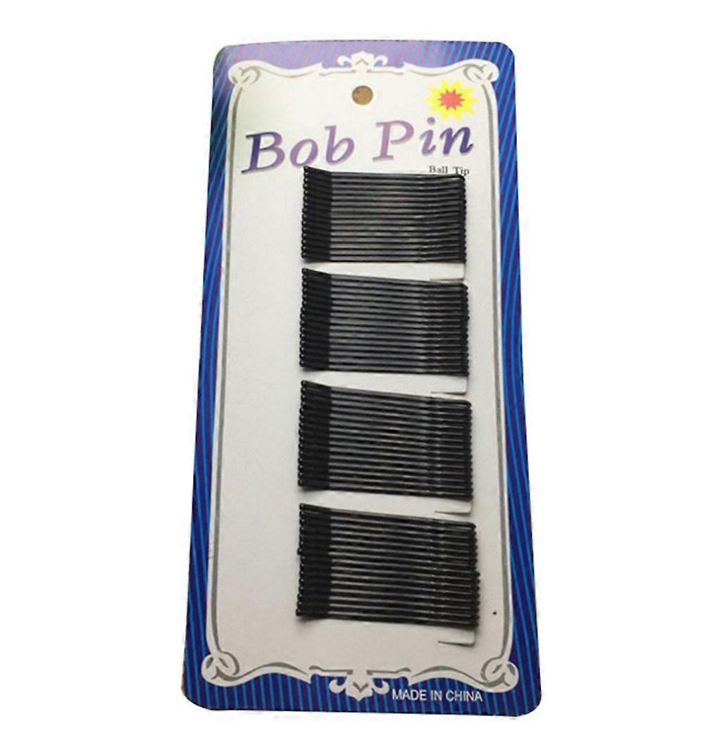 4 Sets Black Hair Clips Durable Alloy for Secure Sectioning Salon Styling Accessories