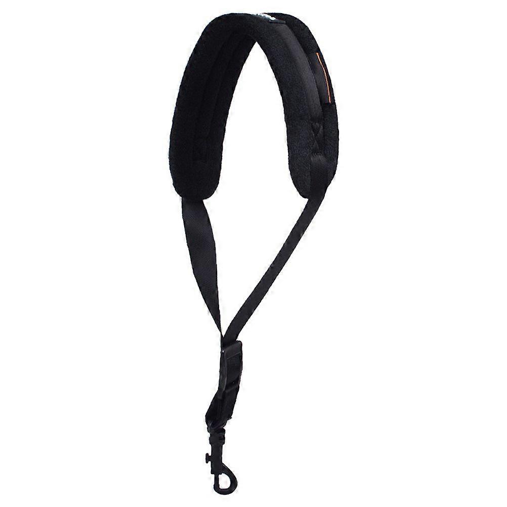Saxophone Hide Substance Foldable Shoulder Suspender Strap Instrument Accessory