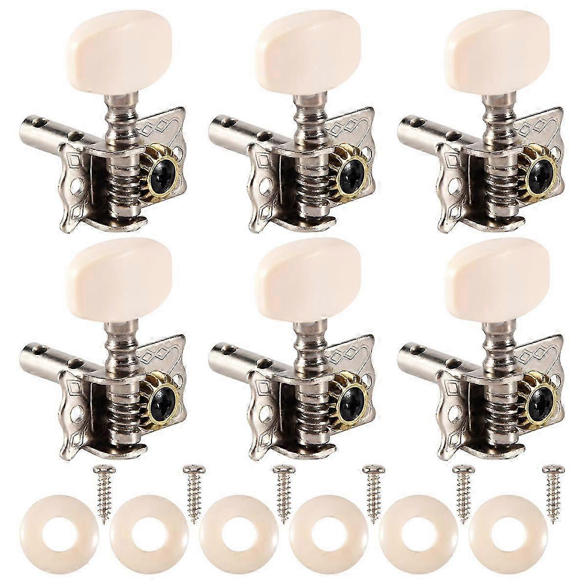 6pcs Acoustic Guitar String Tuning Peg Tuner