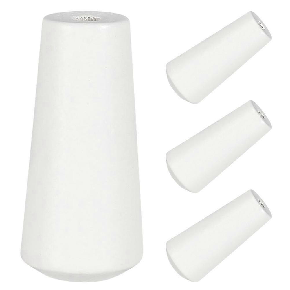 4pcs Wooden Blind Cord Knobs Pull Cord Tassels Small End Knobs Replacements for Window Blind Cord Ends