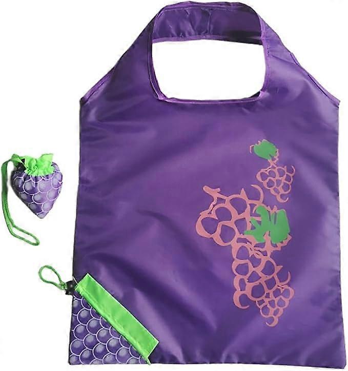 Reusable fruit-shaped tote bags