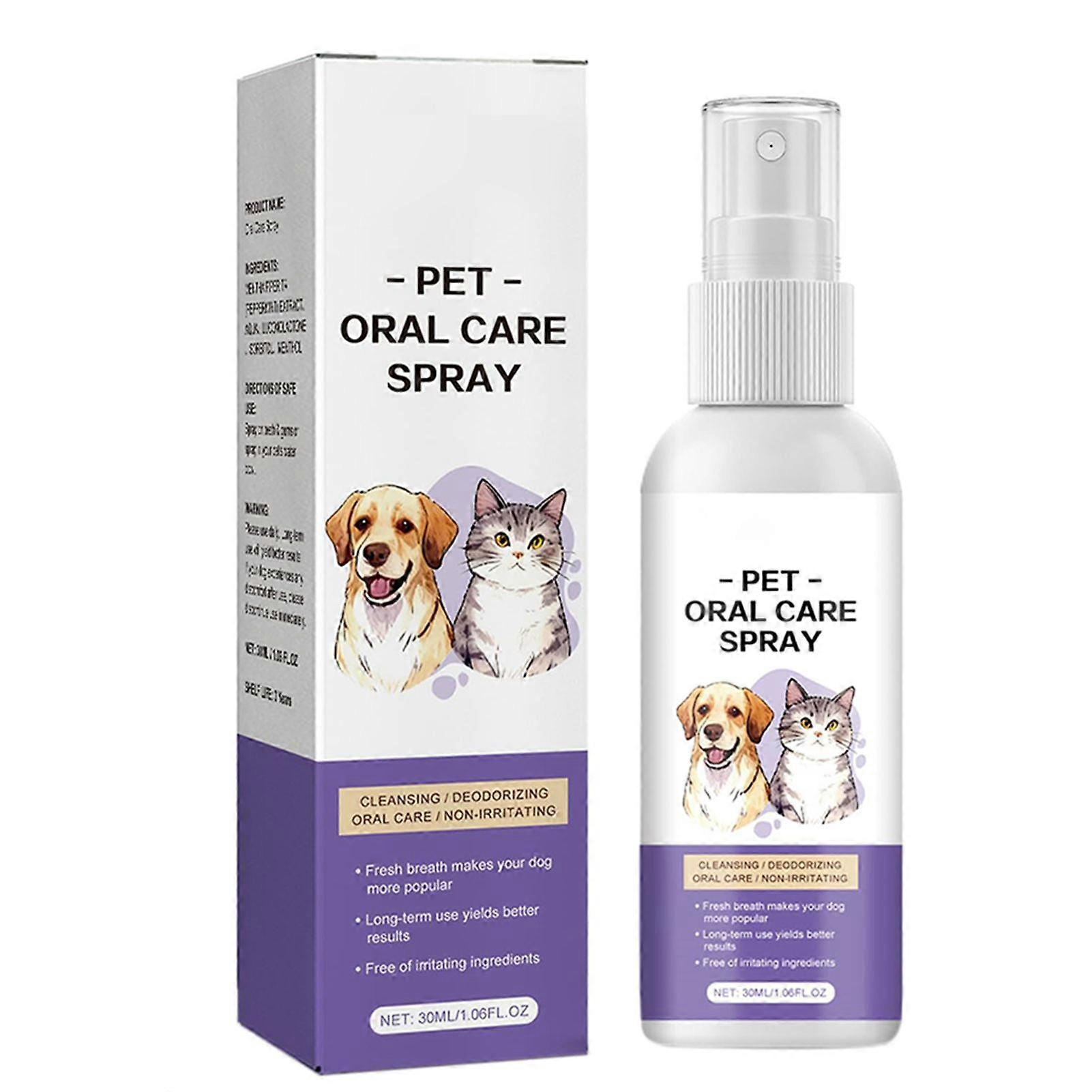 Pet Dentals Spray Easy to Use Pet Supply