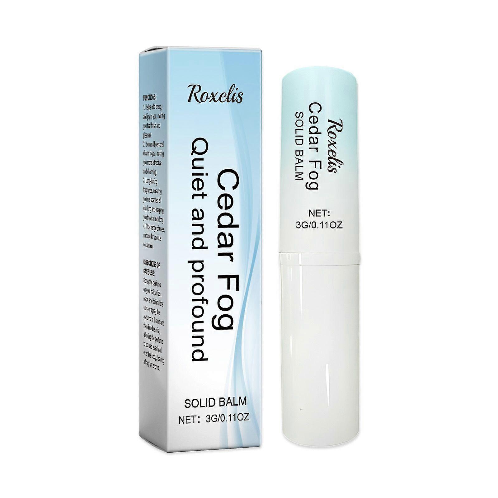 Roxelis Light Fragrance Solid Perfume - Fresh And Charming, Delicately Scented, Portable, Refreshing And Non-Greasy Solid Perfume