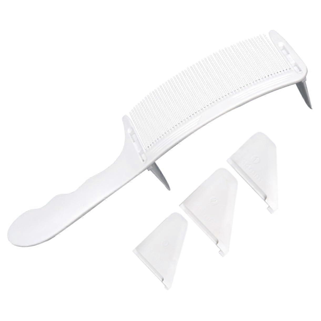 Professional Barber Comb Set with Clipper Guide Combs for Men, Adjustable Length Control