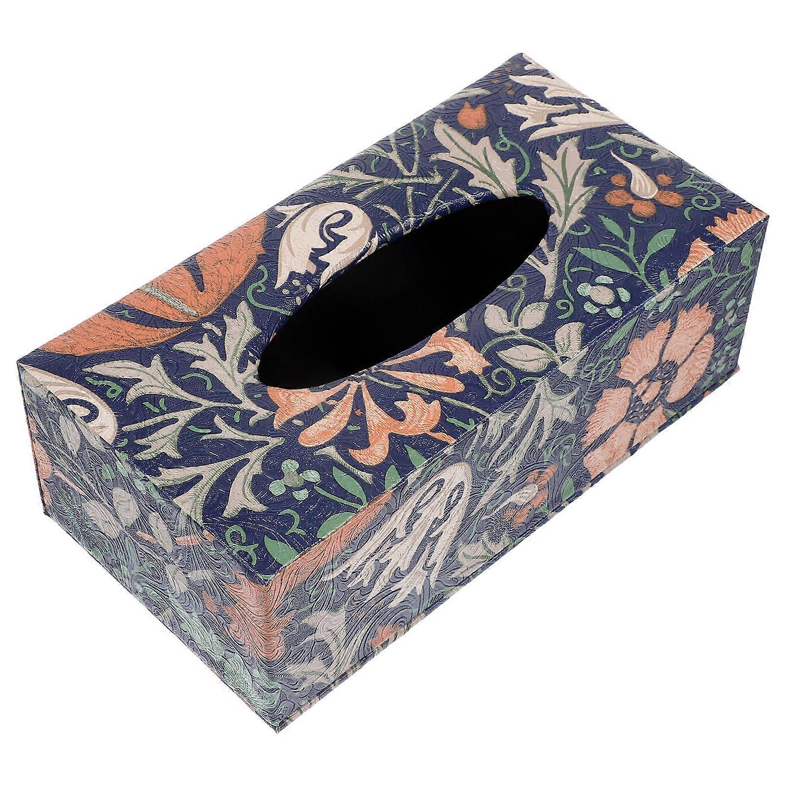 Tissue Box Holder for Home Use with Elegant Material