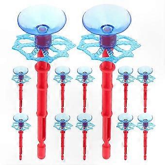 12-Pack Suction Cup Arrows for Spider Web Launchers, Ideal for Outdoor Games, Sports Activities, and Costume Play Events