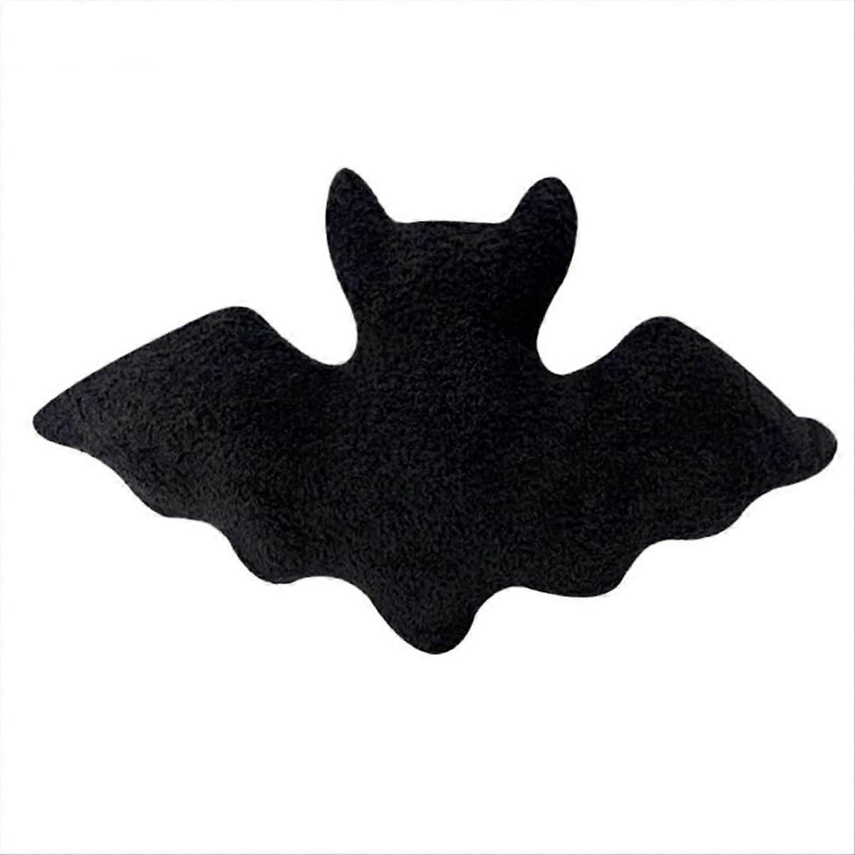 Halloween bat plush pillow Bat modeling pillow Black