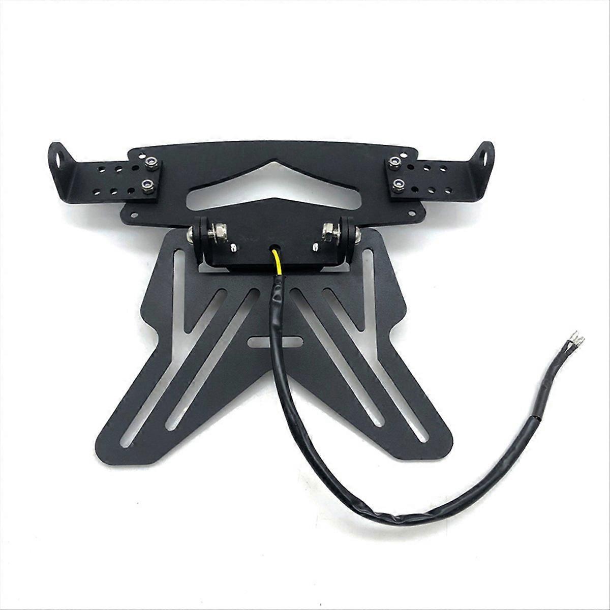 Adjustable Motorcycle License Plate Mount Holder Bracket- Universal