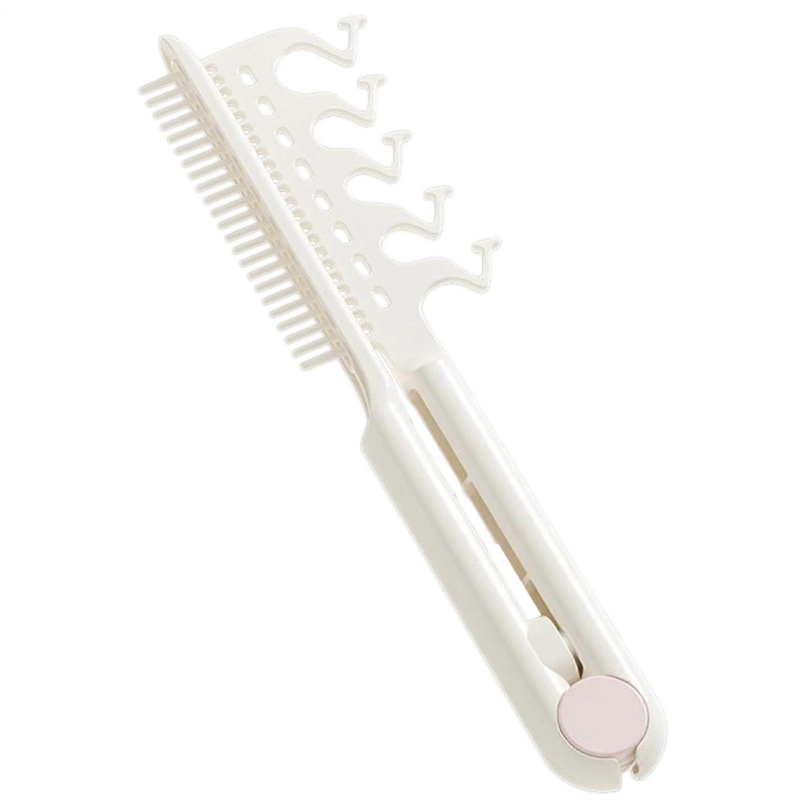 Hair Parting Comb with Root Lifting Design, Precise Sectioning, Compact Styling Tool for Travel