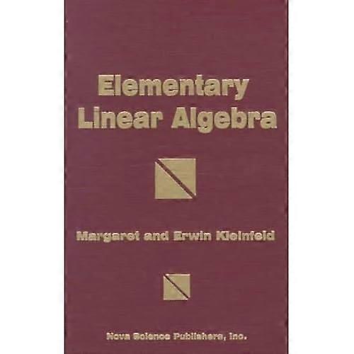 Algèbre linéaire élémentaire